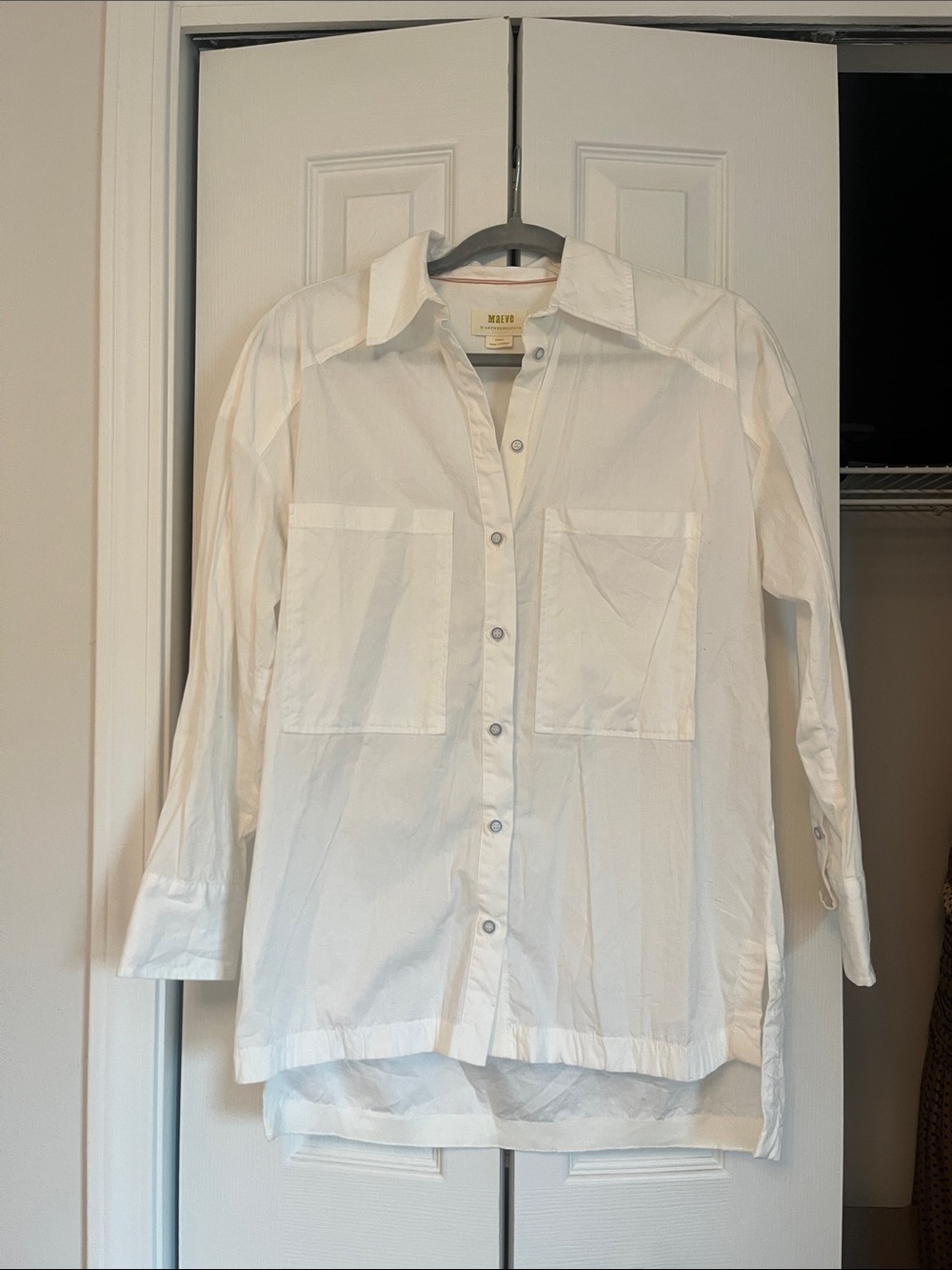 Anthropologie Maeve cotton button down